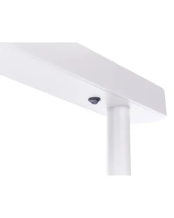 Lampada da terra a LED PERSEUS Metallo Bianco