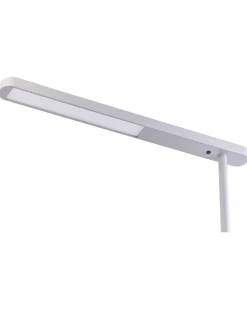 Lampada da terra a LED PERSEUS Metallo Argento