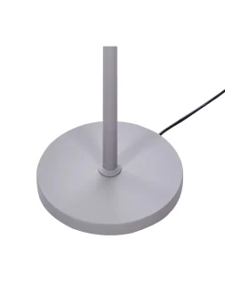 Lampada da terra a LED PERSEUS Metallo Argento