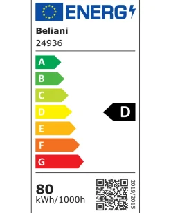 Lampada da terra a LED SAGITTA con dimmer Metallo Argento