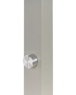 Lampada da terra a LED SAGITTA con dimmer Metallo Argento