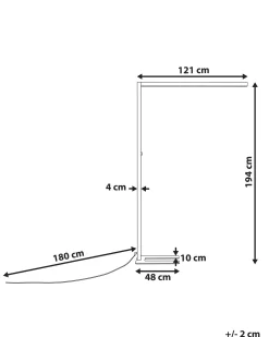 Lampada da terra a LED SAGITTA con dimmer Metallo Argento