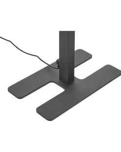 Lampada da terra a LED SCULPTOR con sensore di movimento Metallo Nero
