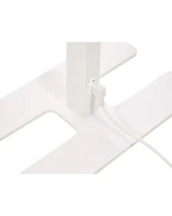 Lampada da terra a LED SCULPTOR con sensore di movimento Metallo Bianco