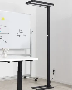 Lampada da terra a LED TAURUS con dimmer Metallo Nero