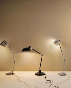 Lampada da scrivania MERAMEC Regolabile Metallo Nero