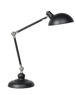 Lampada da scrivania MERAMEC Regolabile Metallo Nero