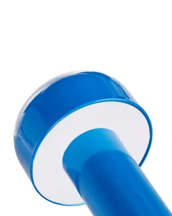 Lampada da tavolo senza fili a LED BESOS con dimmer Metallo Blu