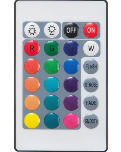 Lampada da terra LED per esterni LAGARTO con telecomando Bianco