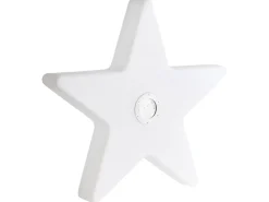 Lampada da terra LED per esterni OLSAN Stella 76 cm Bianco