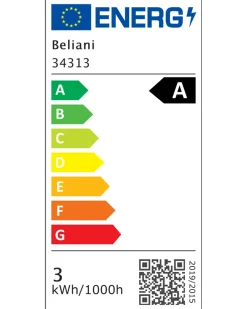 Lampada da terra senza fili a LED GAVARRESA con dimmer Metallo Nero