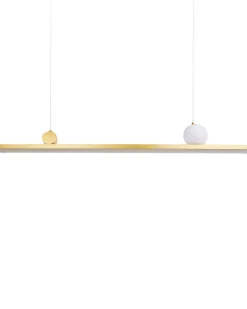 Lampadario a LED ALWAND Metallo Oro