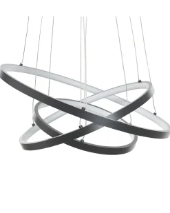 Lampadario a LED ATREK Metallo Nero