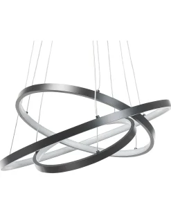 Lampadario a LED ATREK Metallo Nero