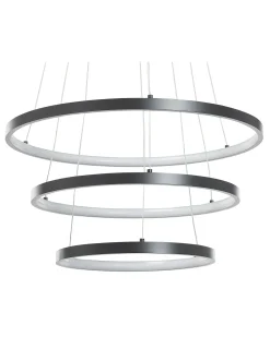 Lampadario a LED ATREK Metallo Nero