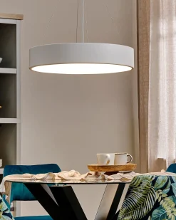 Lampadario a LED BALILI Metallo Bianco
