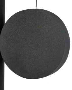 Lampadario a LED DAMAS Metallo Nero