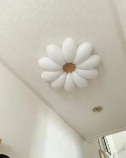 Lampadario a LED Fiore TINAU Bianco