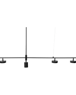 Lampadario a LED FOYLE Metallo Nero