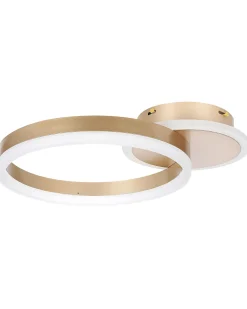 Lampadario a LED GLYDE Metallo Oro