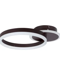 Lampadario a LED GLYDE Metallo Marrone scuro