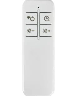 Lampadario a LED KHUTTI con telecomando con dimmer Metallo Nero