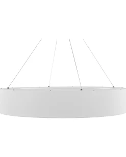 Lampadario a LED LENYA Metallo Bianco