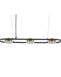 Lampadario a LED MALI Metallo Nero