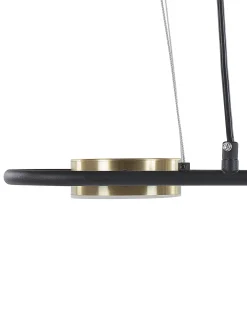 Lampadario a LED MALI Metallo Nero