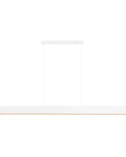 Lampadario a LED MARA Metallo Bianco
