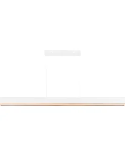 Lampadario a LED MARA Metallo Bianco