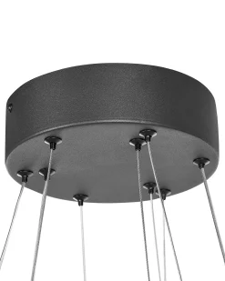 Lampadario a LED MAYU Metallo Nero