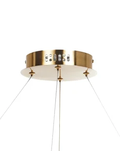 Lampadario a LED ROSENDE Metallo Oro