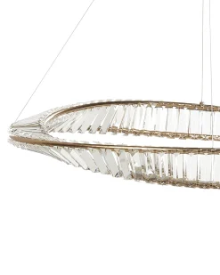 Lampadario a LED ROSENDE Metallo Oro