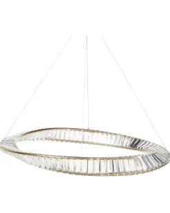 Lampadario a LED ROSENDE Metallo Oro