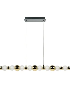 Lampadario a LED SORA Vetro Oro