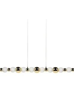 Lampadario a LED SORA Vetro Oro
