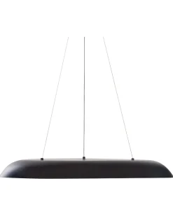 Lampadario a LED SURKO Metallo Nero