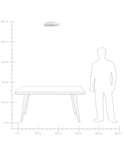 Lampadario a LED TAPING Metallo Oro