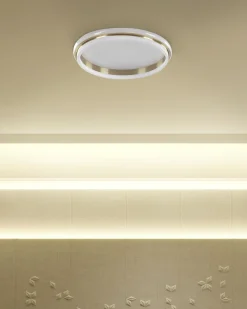 Lampadario a LED TAPING Metallo Oro