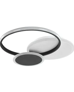 Lampadario a LED ZAMI Metallo Nero