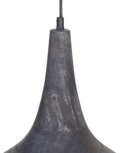 Lampadario BAGMATI Legno di mango Nero