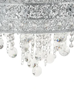 Lampadario BARBEIRA Cristallo Argento