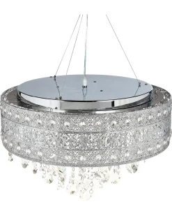 Lampadario BARBEIRA Cristallo Argento
