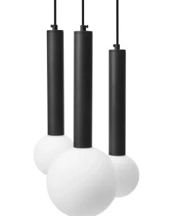Lampadario BOUES Metallo Nero
