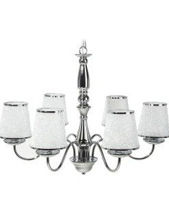 Lampadario BRADANO Metallo Argento