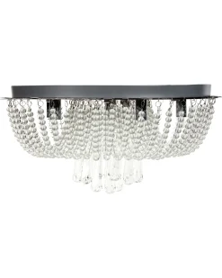 Lampadario DORNAS Cristallo Argento