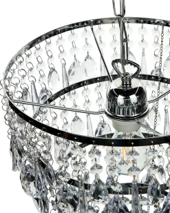 Lampadario ENTWASH Metallo Argento