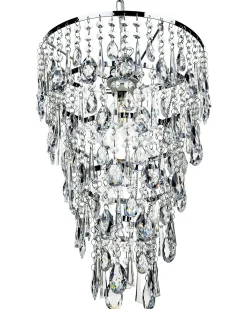 Lampadario ENTWASH Metallo Argento