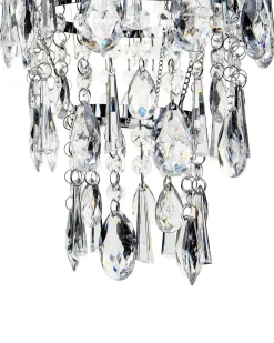 Lampadario ENTWASH Metallo Argento